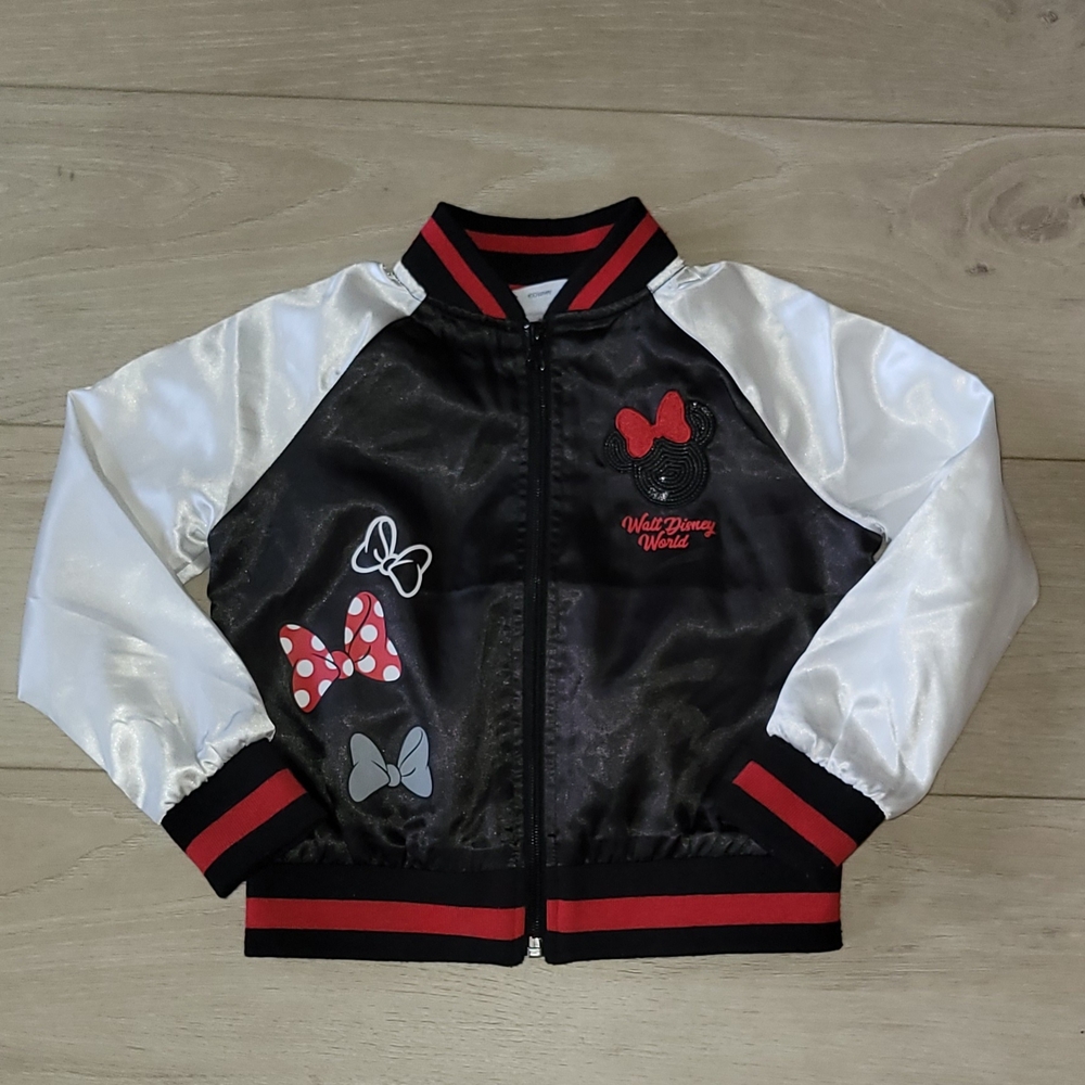 Disney Black and White Jacket with Red Accents